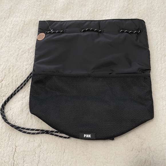 PINK Victoria's Secret Handbags - Victoria’s Secret Pink Drawstring Backpack